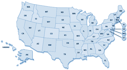 Daily FRBO Leads Map of the United States